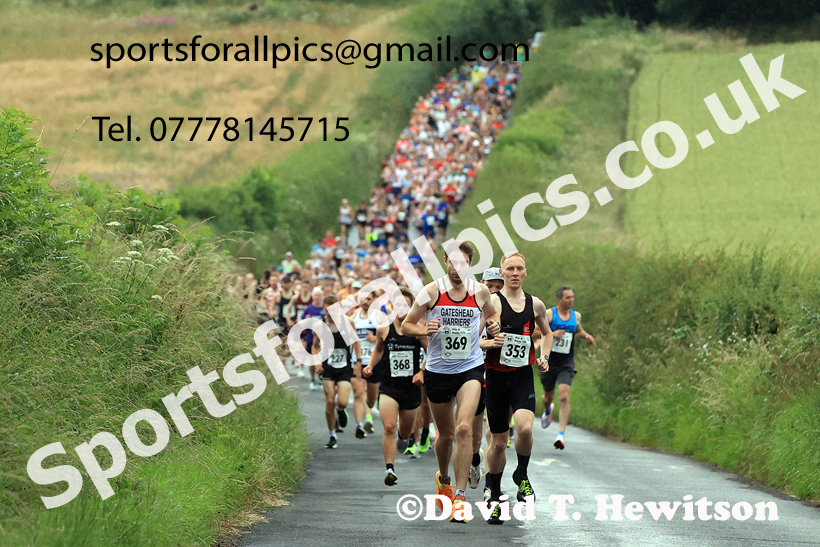 The 2026 Tynedale Pie and Peas 10k, Ovington to Low Prudhoe, Northumberland. Photo: David T. Hewitson/Sports for All Pics